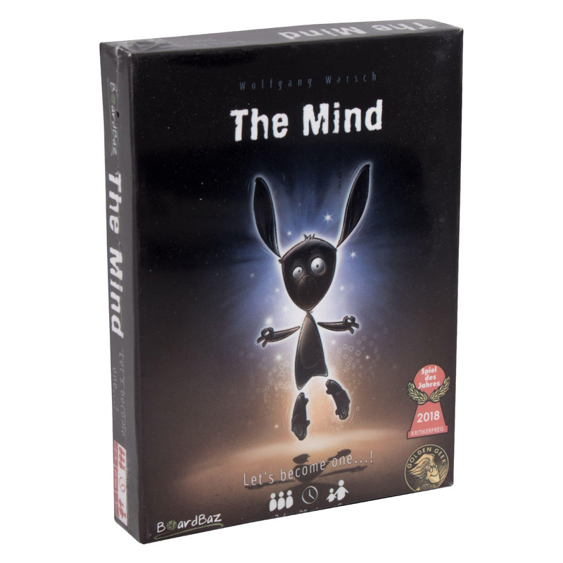 بازی فکری کارتی The mind بدون کلام با 120 کارت، مناسب 4 نفر، تست هوش و تمرکز، نامزد بهترین بازی سال 2018 و برنده جایزه بهترین بازی کارتی از Boardgame geek