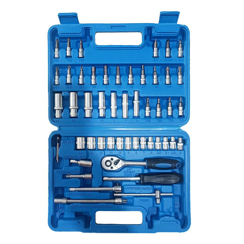 آچار بکس 1/4 مدل NEW TOOLS مجموعه 53 عددی
