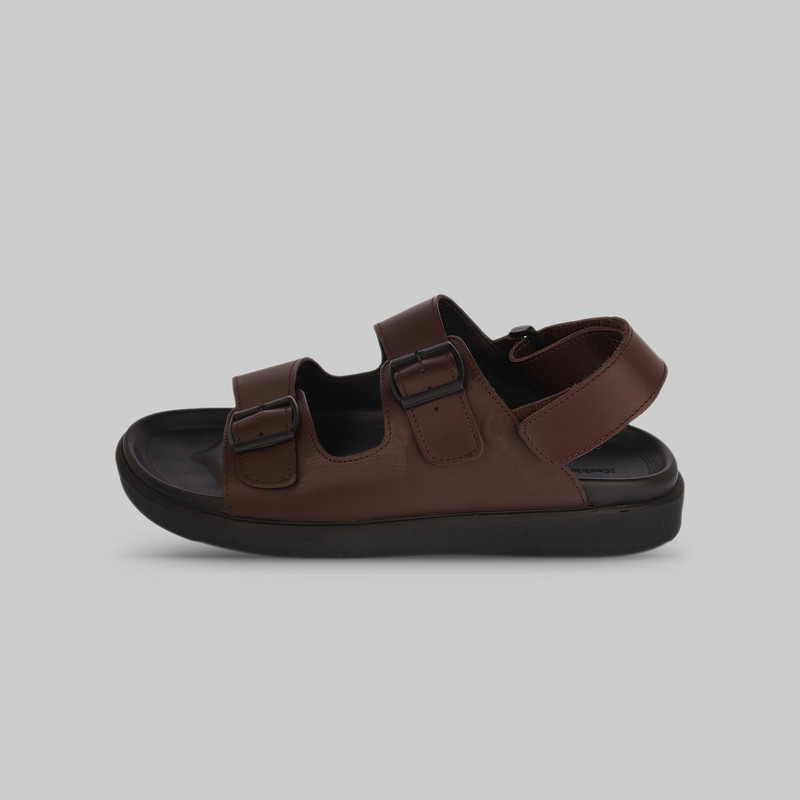صندل مردانه چرم مشهد مدل J6294-088