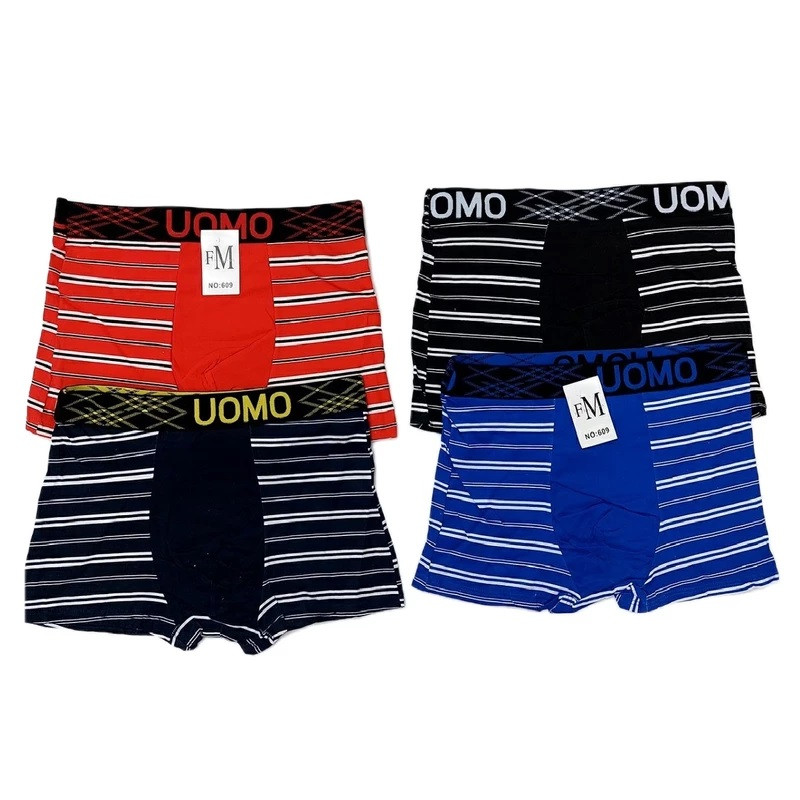 شورت مردانه مدل  UOMO 609  مجموعه 4 عددی