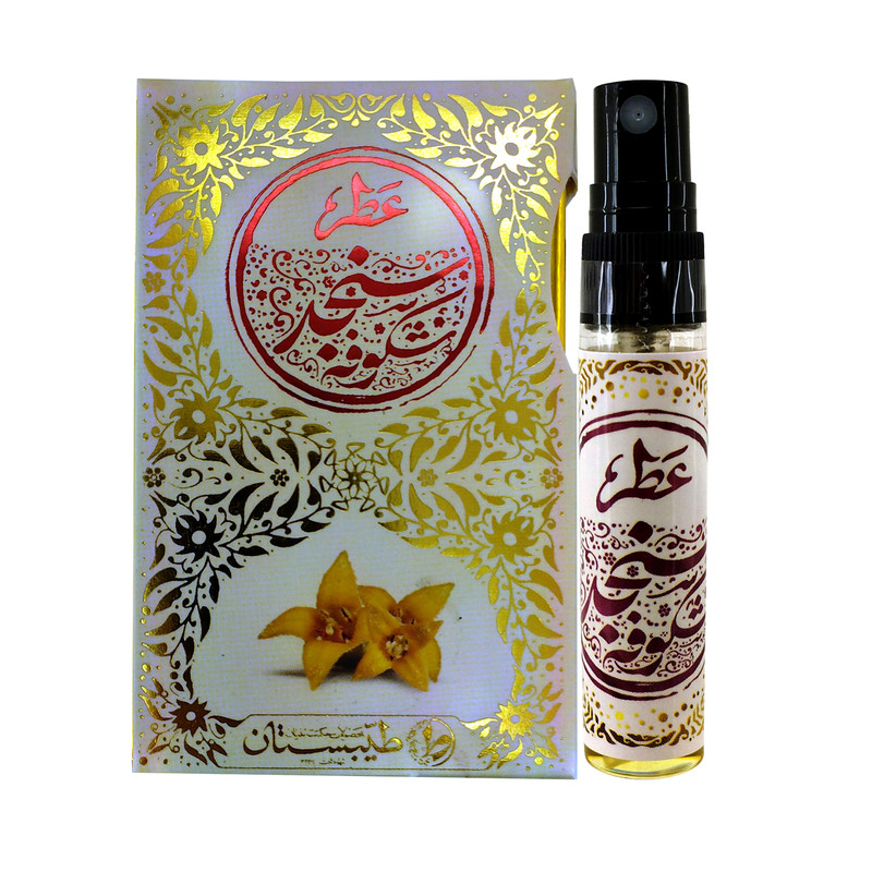 عطر جیبی طیبستان مدل شکوفه سنجد حجم 5 میلی لیتر