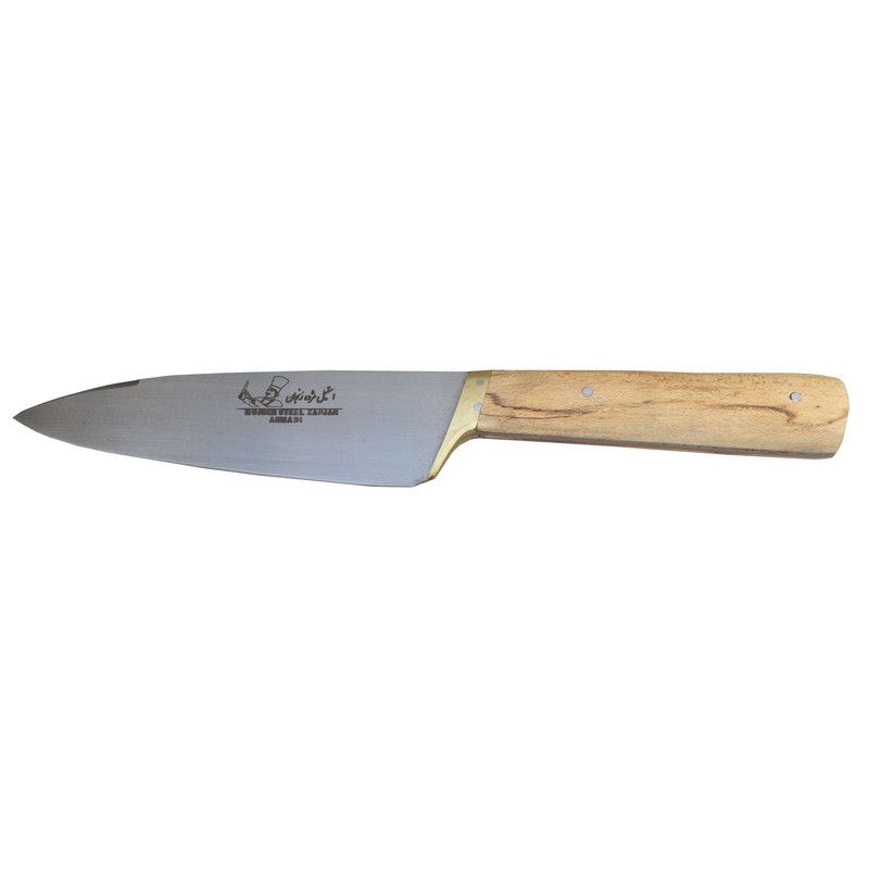 چاقوی آشپزخانه استیل مژده زنجان مدل AK01