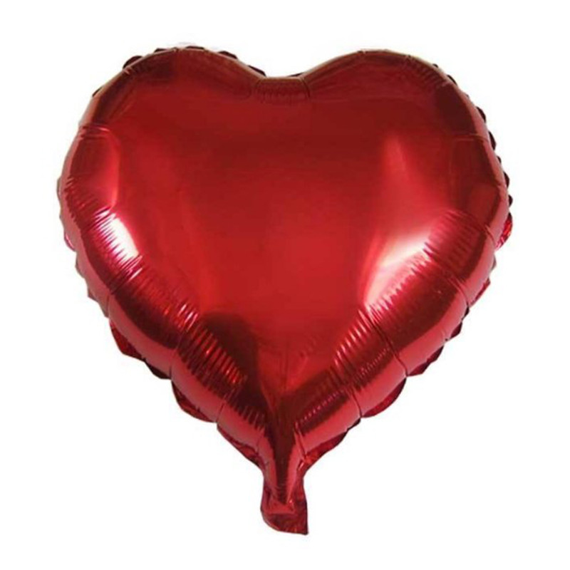 بادکنک فویلی مدل Heart سایز 120