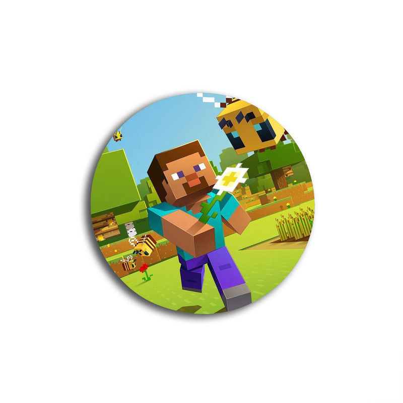 زیر لیوانی مدل ماینکرافت کیوت کد Minecraft 807