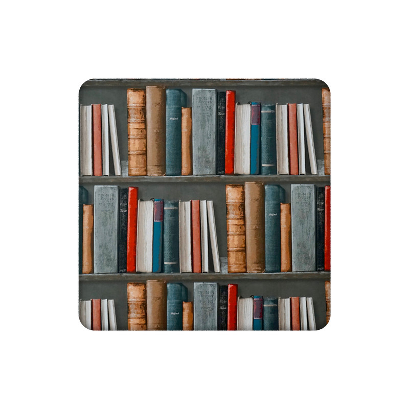 زیر لیوانی طرح کتاب و کتابخوانه کد    4923415