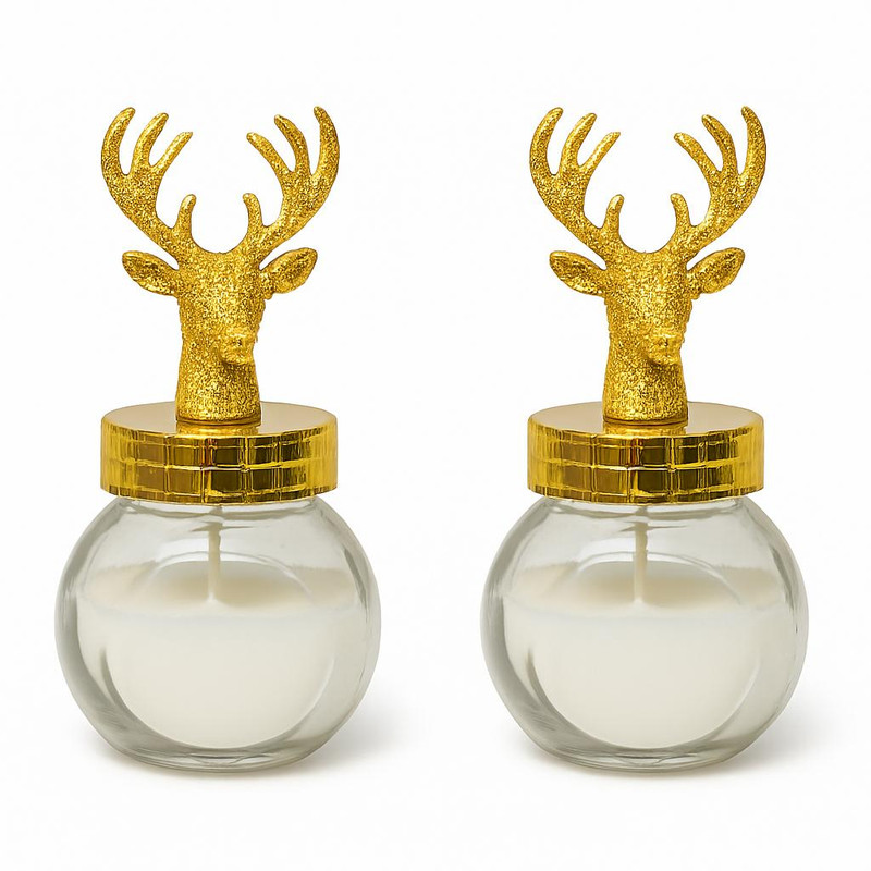 شمع معطر مدل گوزن بسته دو عددی