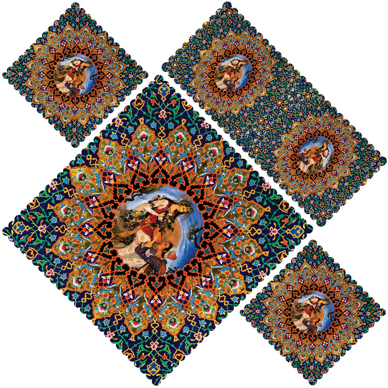 ست رومیزی 4 تکه مدل S31-42416