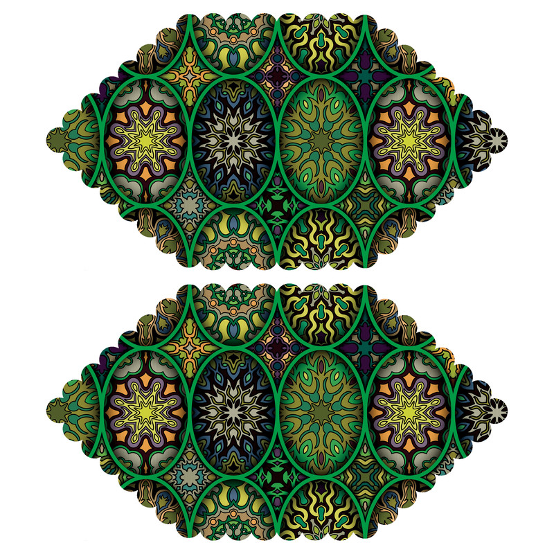 ست رومیزی 2 تکه مدل T5-42529