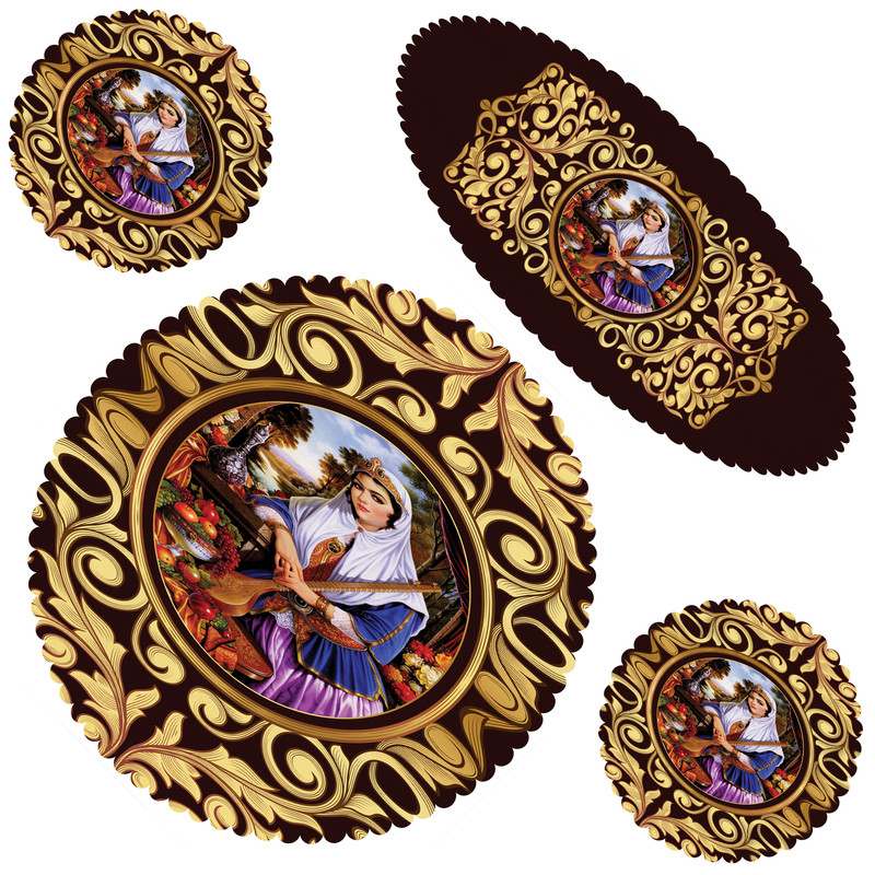 ست رومیزی 4 تکه مدل S32-42150