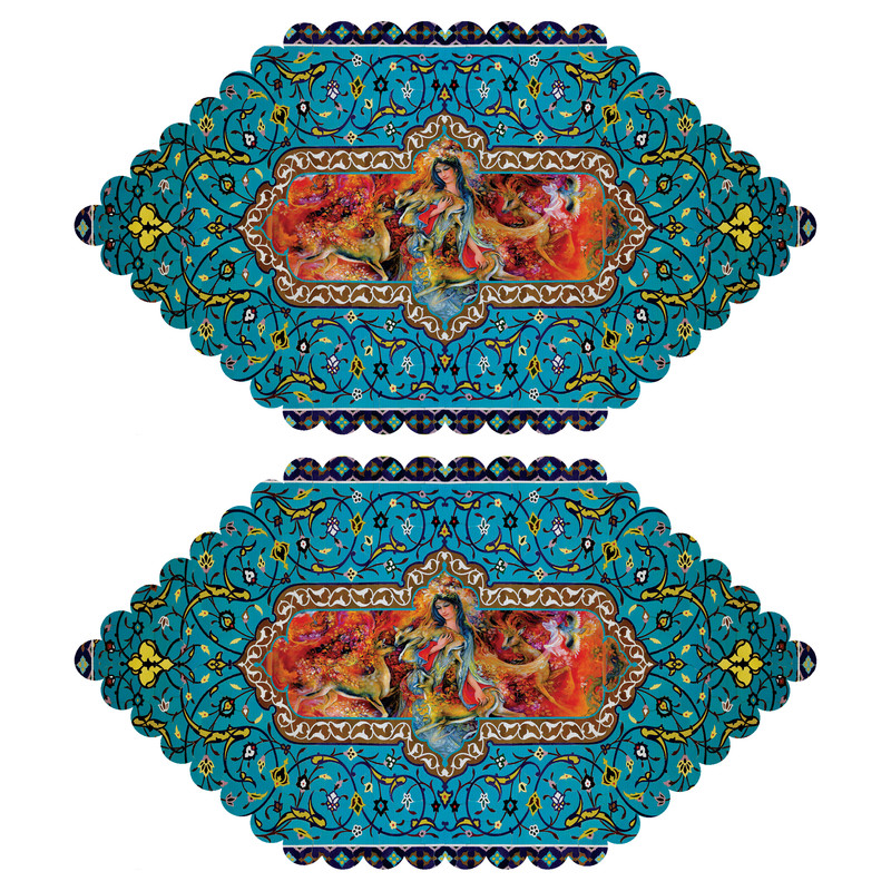 ست رومیزی 2 تکه مدل T5-42418