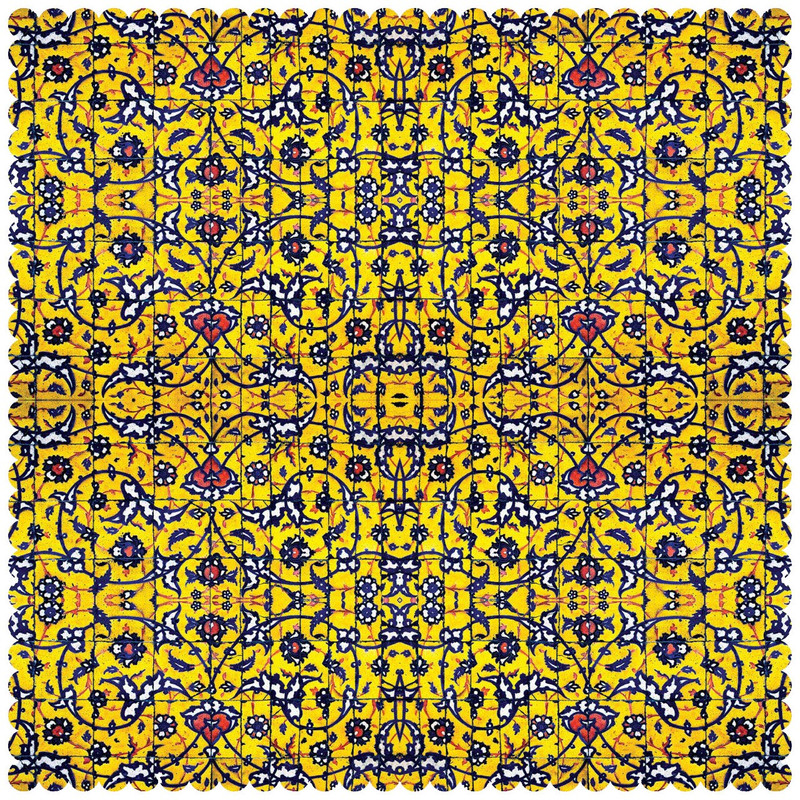 رومیزی رنس مدل T1-42133 سایز 90x95 سانتی متر