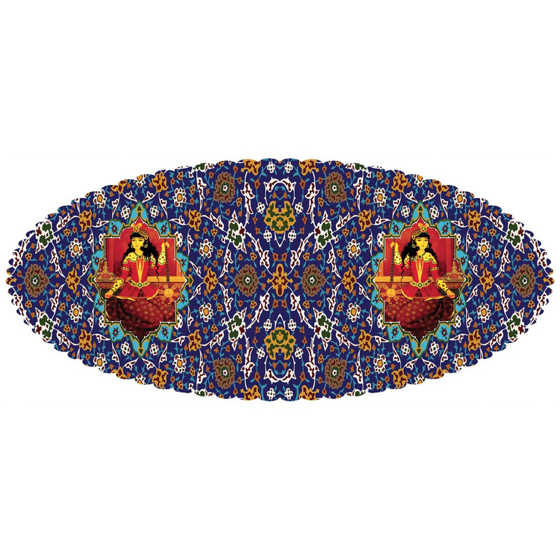 رانر رنس مدل R2-42134 سایز 100x40 سانتی متر