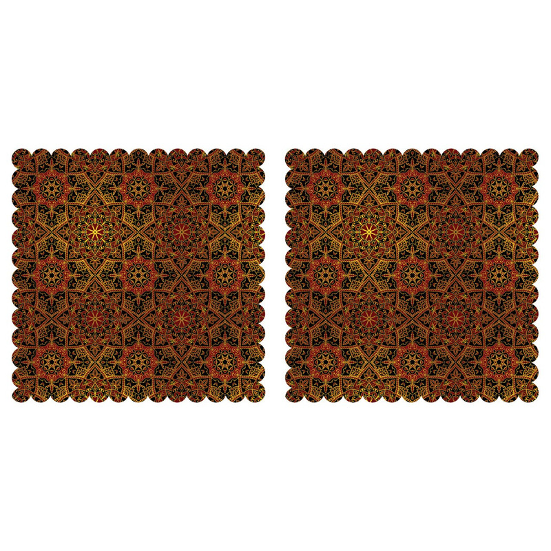 رومیزی رنس مدل T3-42073 سایز 40x40 سانتی متر مجموعه 2 عددی