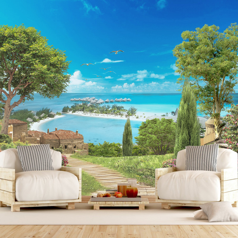 پوستر دیواری سه بعدی طرح جنگل کد ARTS451