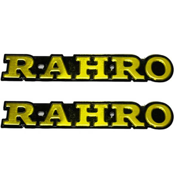 آرم روی باک موتور سیکلت وارون مدل A-17-RAHRO-GLD مناسب برای هوندا بسته 2 عددی