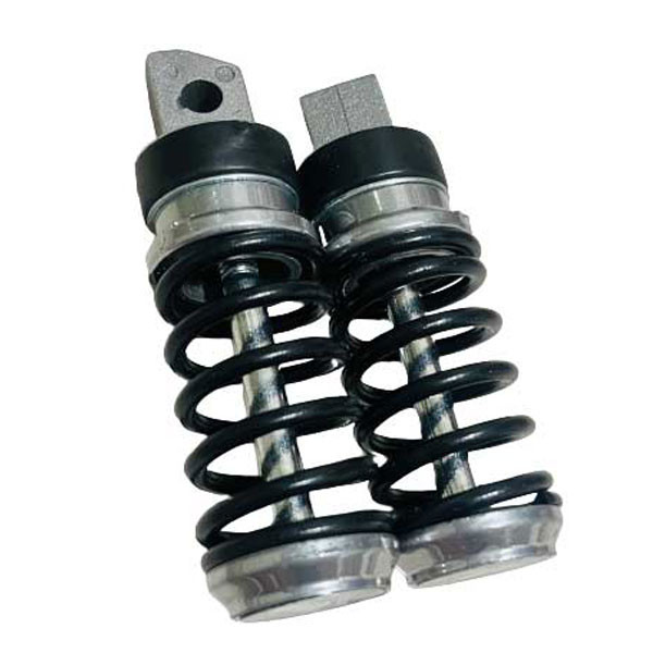 جاپایی عقب موتور سیکلت وارون مدل فنری کد A-43-BLK مناسب برای هوندا 125 بسته 2 عددی