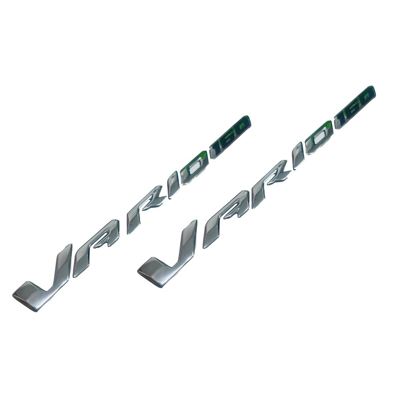 آرم و نوشته موتور سیکلت وارون مدل برجسته کد A-115 مناسب برای واریو 160 بسته 2 عددی