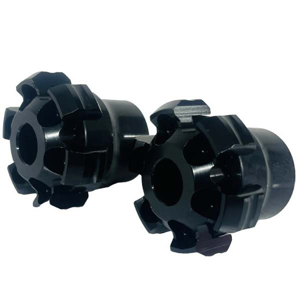 پروتکشن چرخ جلو موتور سیکلت وارون مدل ستاره ای کد B-9-BLK بسته 2 عددی
