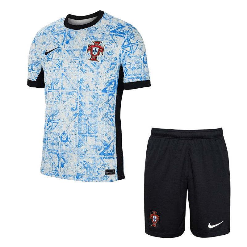 ست تی شرت و شلوارک ورزشی مردانه مدل پرتغال کد Away 2025